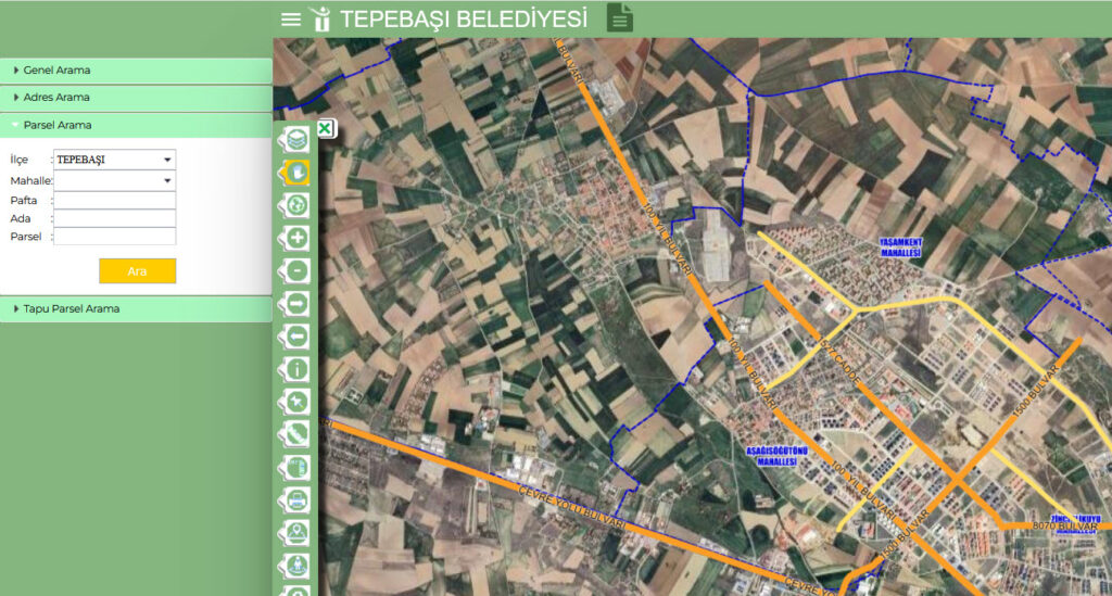 tepebasşı e imar sorgulama